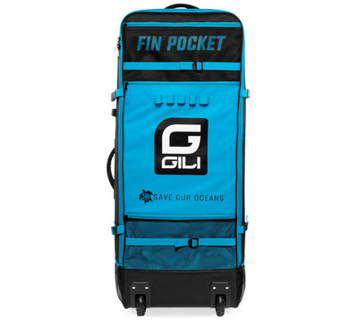GILI rolling backpack Blue for paddle board